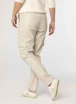 Beige Cargobroek