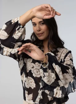 Bloemenblouse