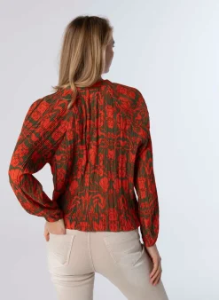 Blouse Groen Oranje