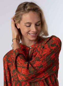 Blouse Groen Oranje