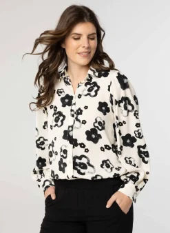 Blouse Met Bloemenprint