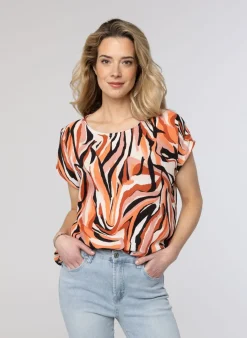 Blouse Met Grafische Print