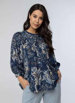 Blouse Met Pofmouwen