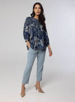 Blouse Met Pofmouwen