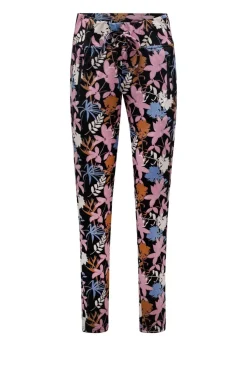 Broek Met Bloemenprint