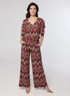 Broek Met Grafische Print