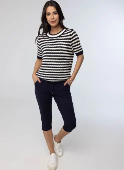 Driekwart Broek Donker