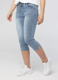 Driekwart Denim Jeans
