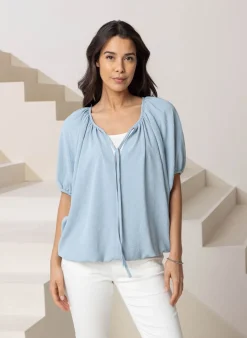 E Blouse Met Koordjes