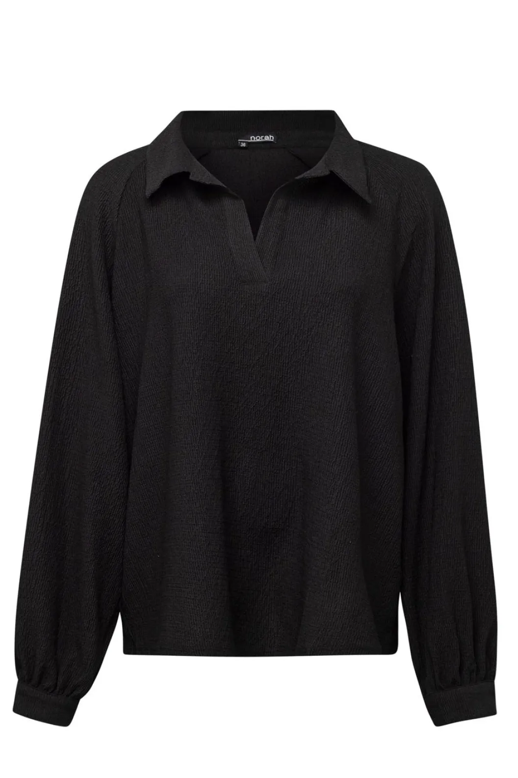 E Blouse Met Pofmouwen