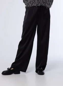 E Broek Van Polyester-Satijn