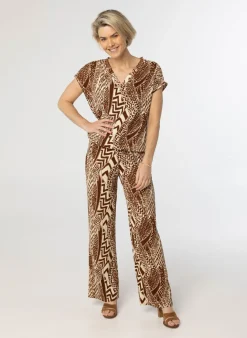 E Pantalon Met Grafische Print