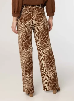 E Pantalon Met Grafische Print