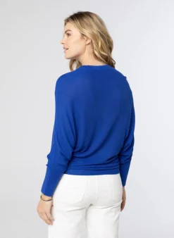 Gebreide Kobalt E Trui