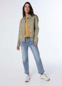 Gele Blouse Met Kapmouwen