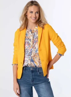 Gele Getailleerde Blazer