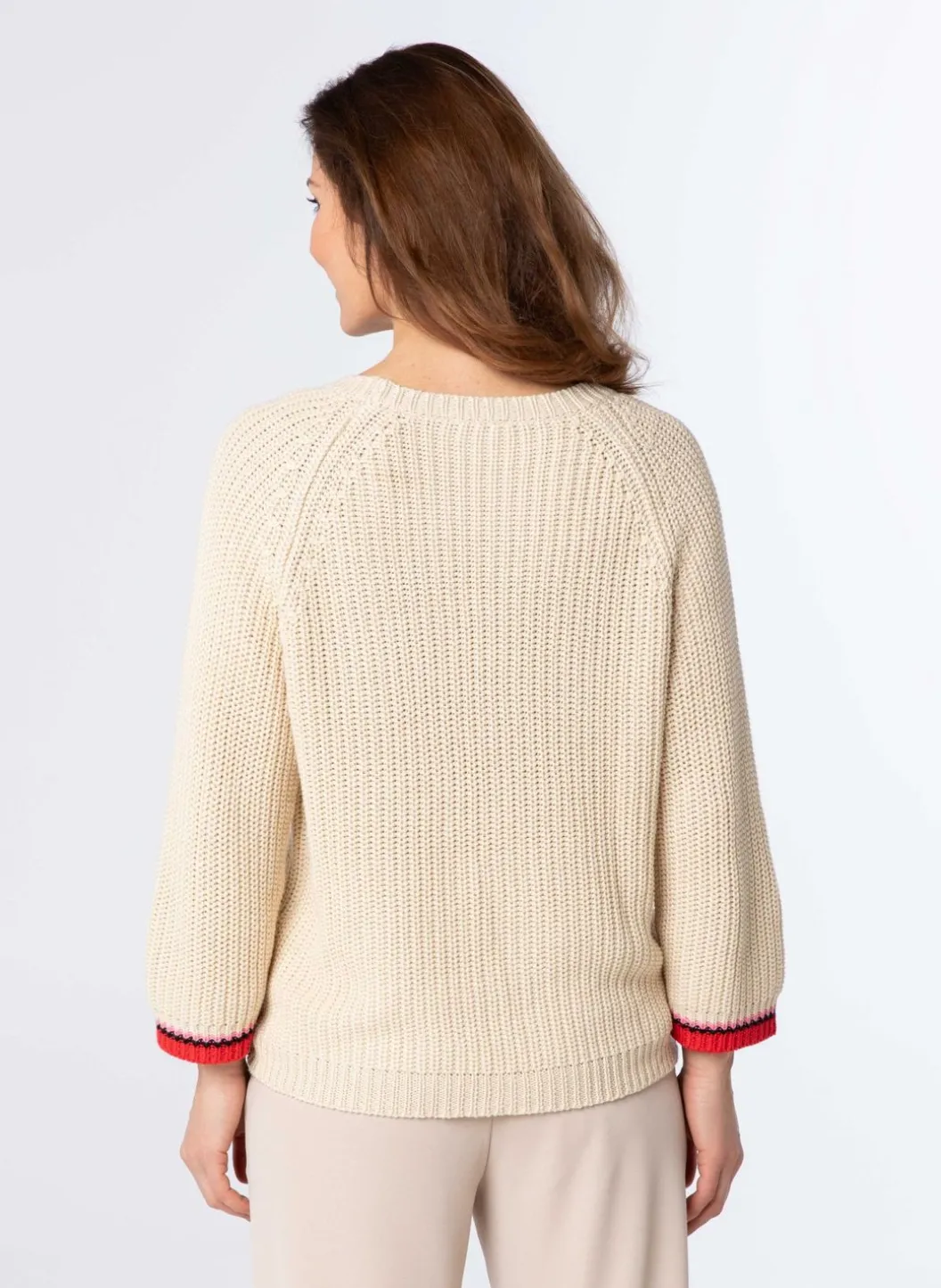 Gele Grof Gebreide Trui