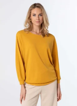 Gele Trui Met Lange Mouwen