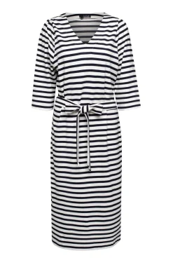 Gestreepte Midi Dress