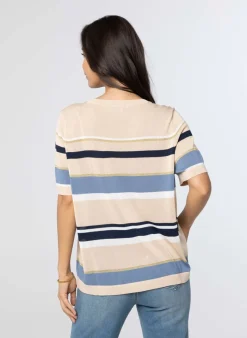 Gestreepte Trui Met Borstzak