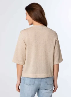 Gouden Metallic Trui