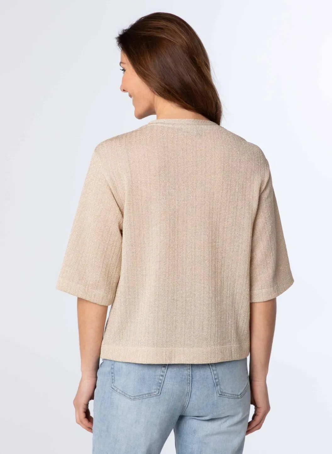 Gouden Metallic Trui