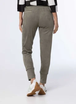 Grijze Broek Van Suedine