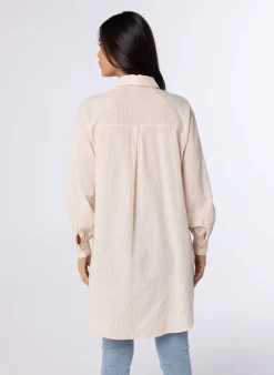 Lange Blouse Met Pofmouwen