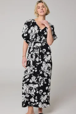Maxi Jurk Botanisch