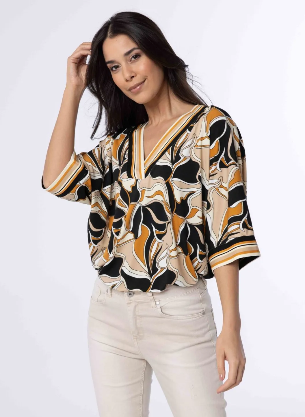 Meerkleurige Blouse