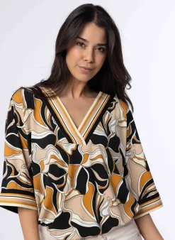 Meerkleurige Blouse