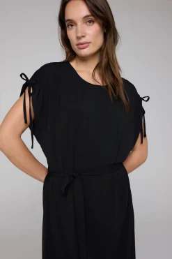 Midi Jurk Met Koordjes