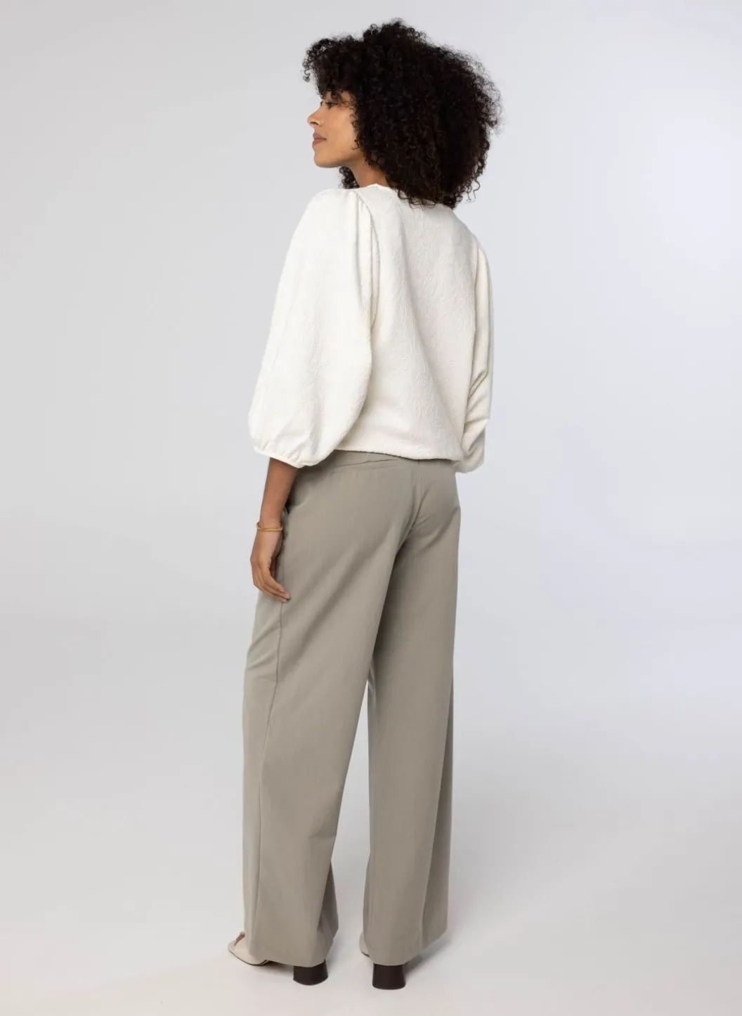 Off White Trui Botanisch