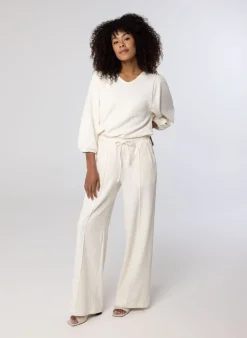 Off White Trui Botanisch