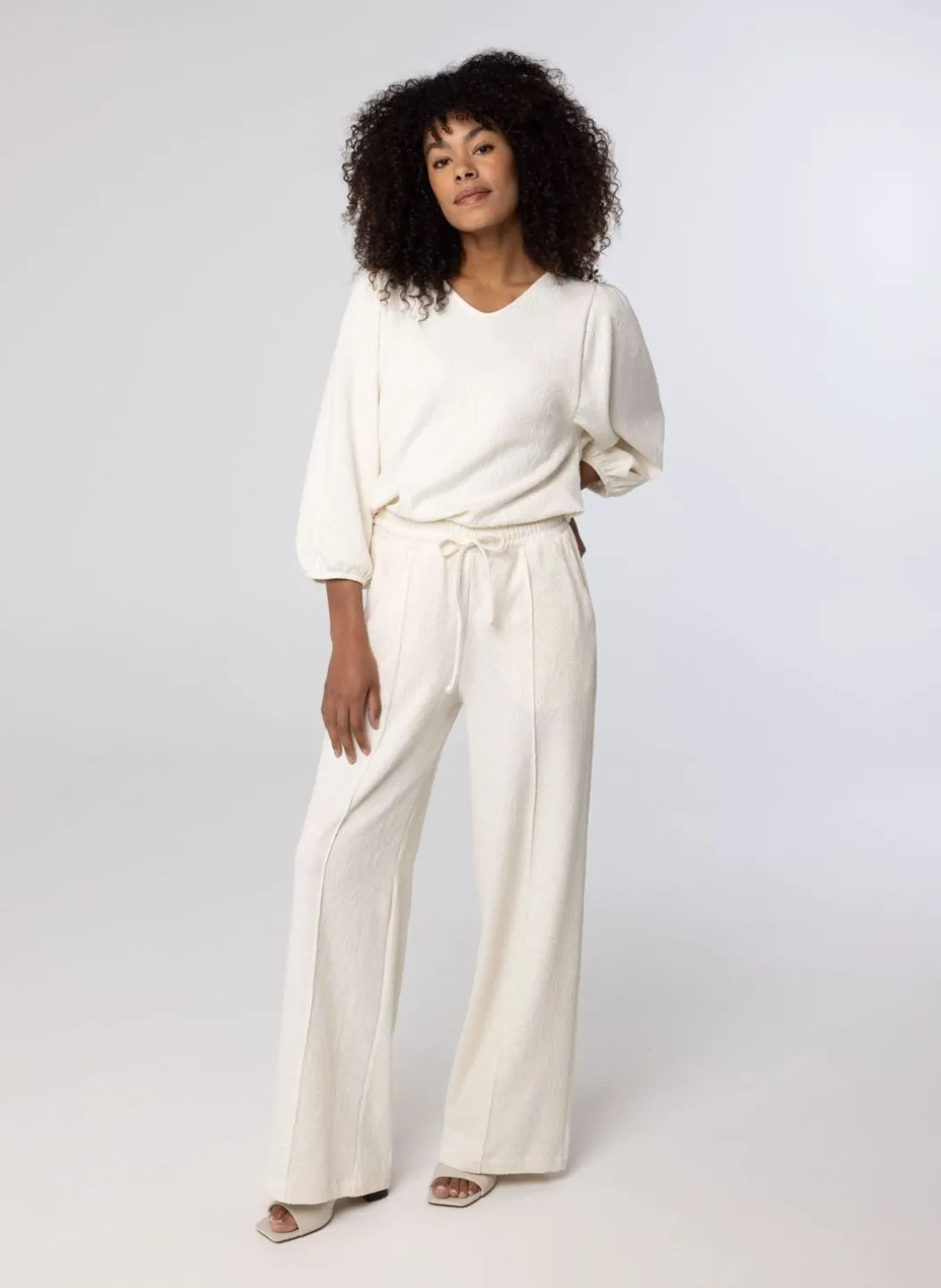 Off White Trui Botanisch