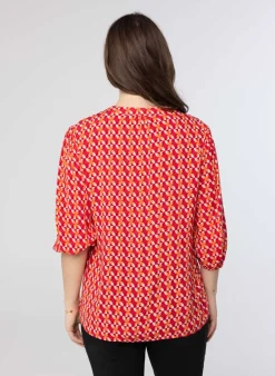 /Oranje Blouse