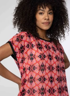 Rode Blouse
