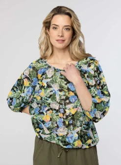Shirt Met Bloemenprint