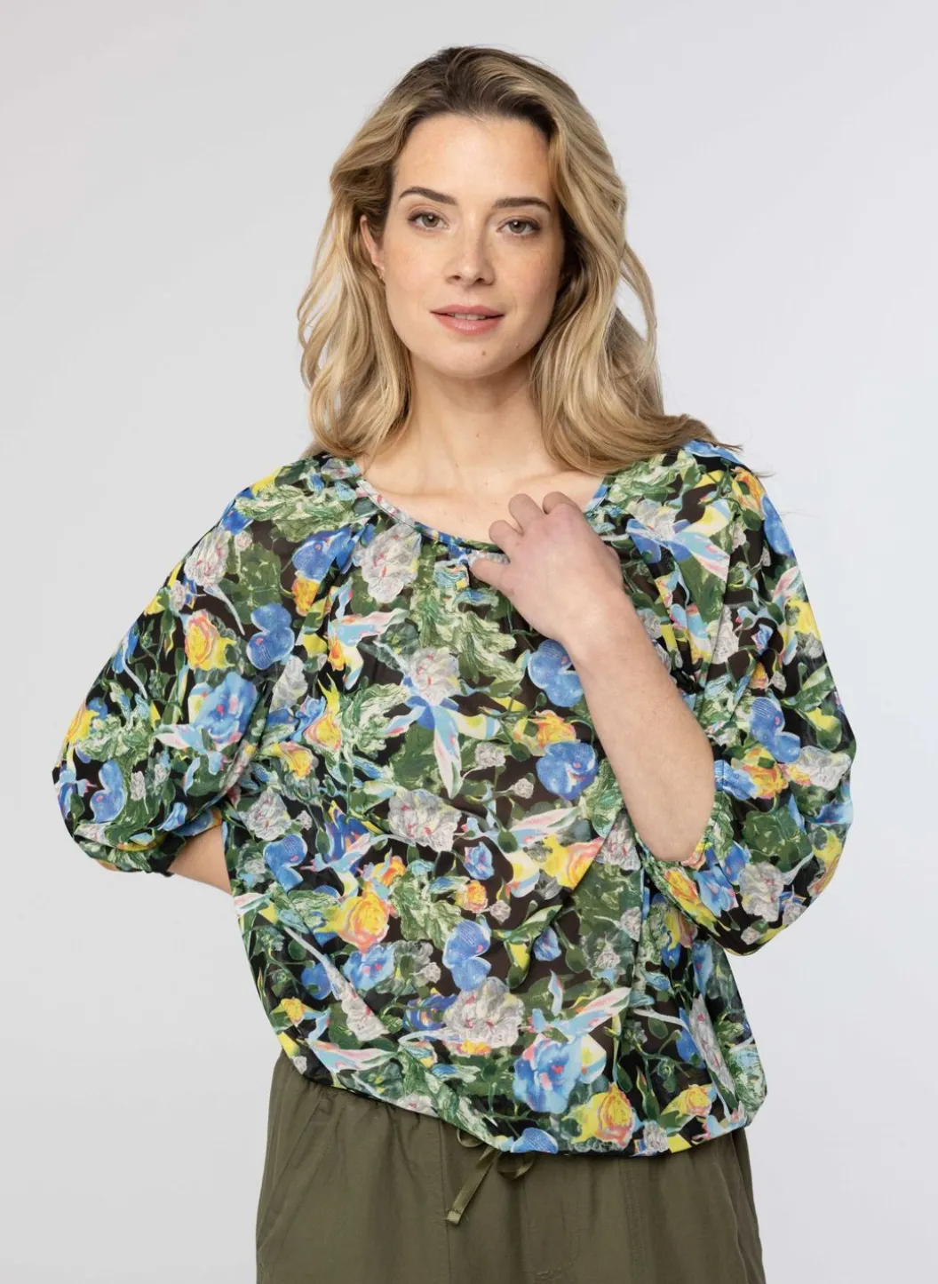 Shirt Met Bloemenprint