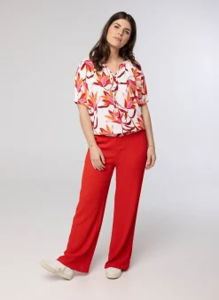 Shirt Met Bloemenprint