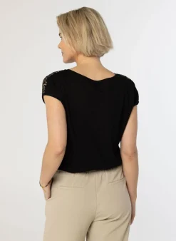 Shirt Met Gouden Print