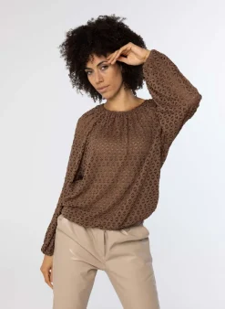 Shirt Met Open Print