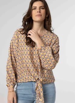 Shirt Met Strikdetail