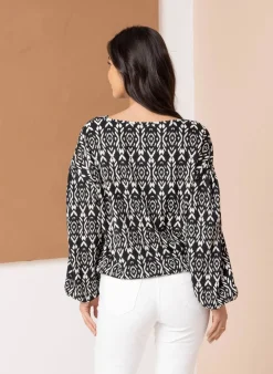 Shirt Met Strikdetail