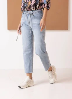 Spijkerbroek Met Strik