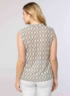 Top Met Grafische Print