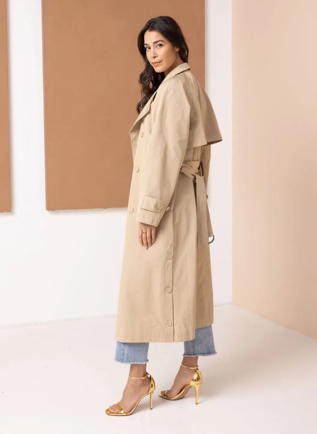 Trenchcoat Met Ceintuur