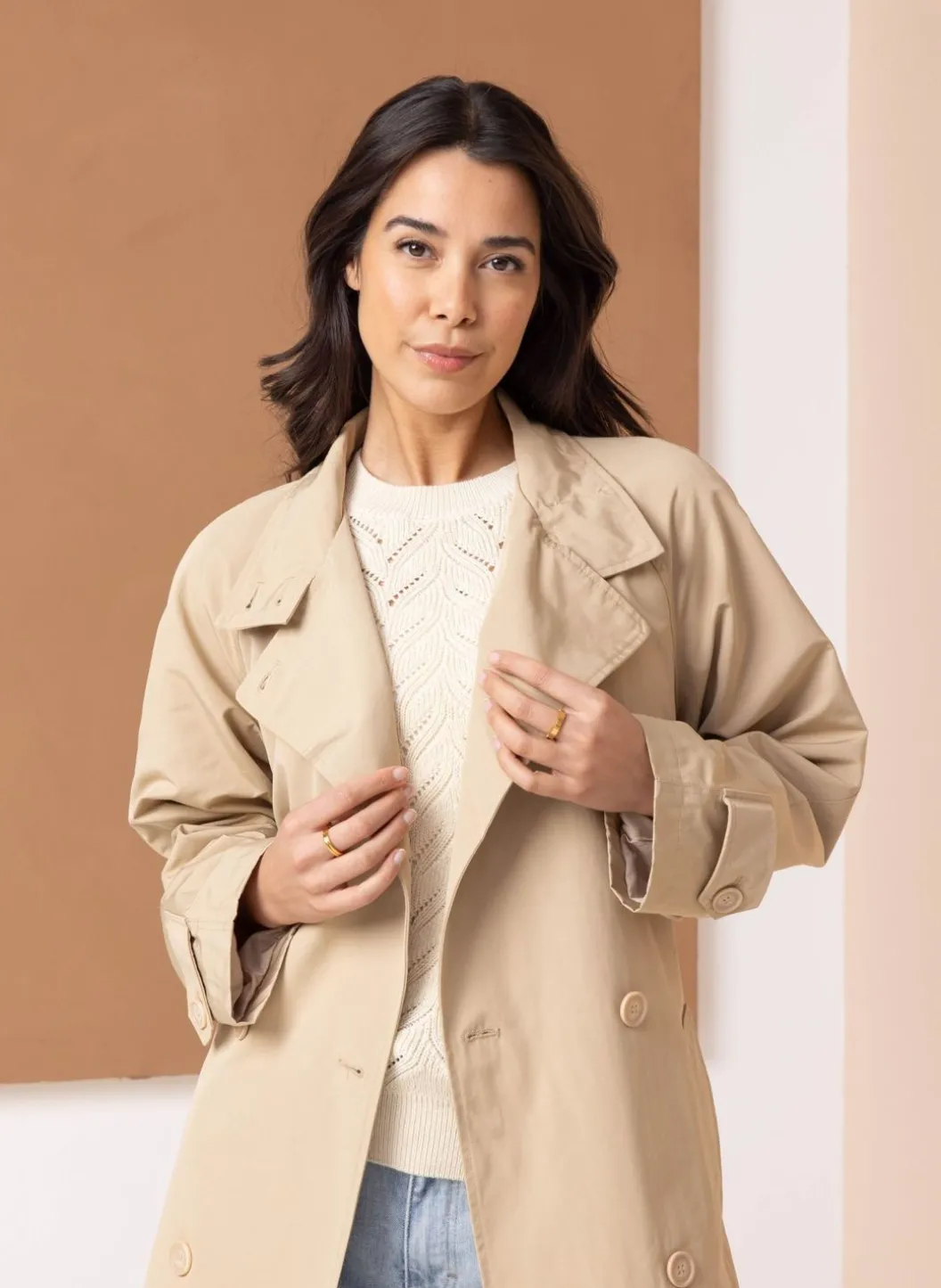 Trenchcoat Met Ceintuur