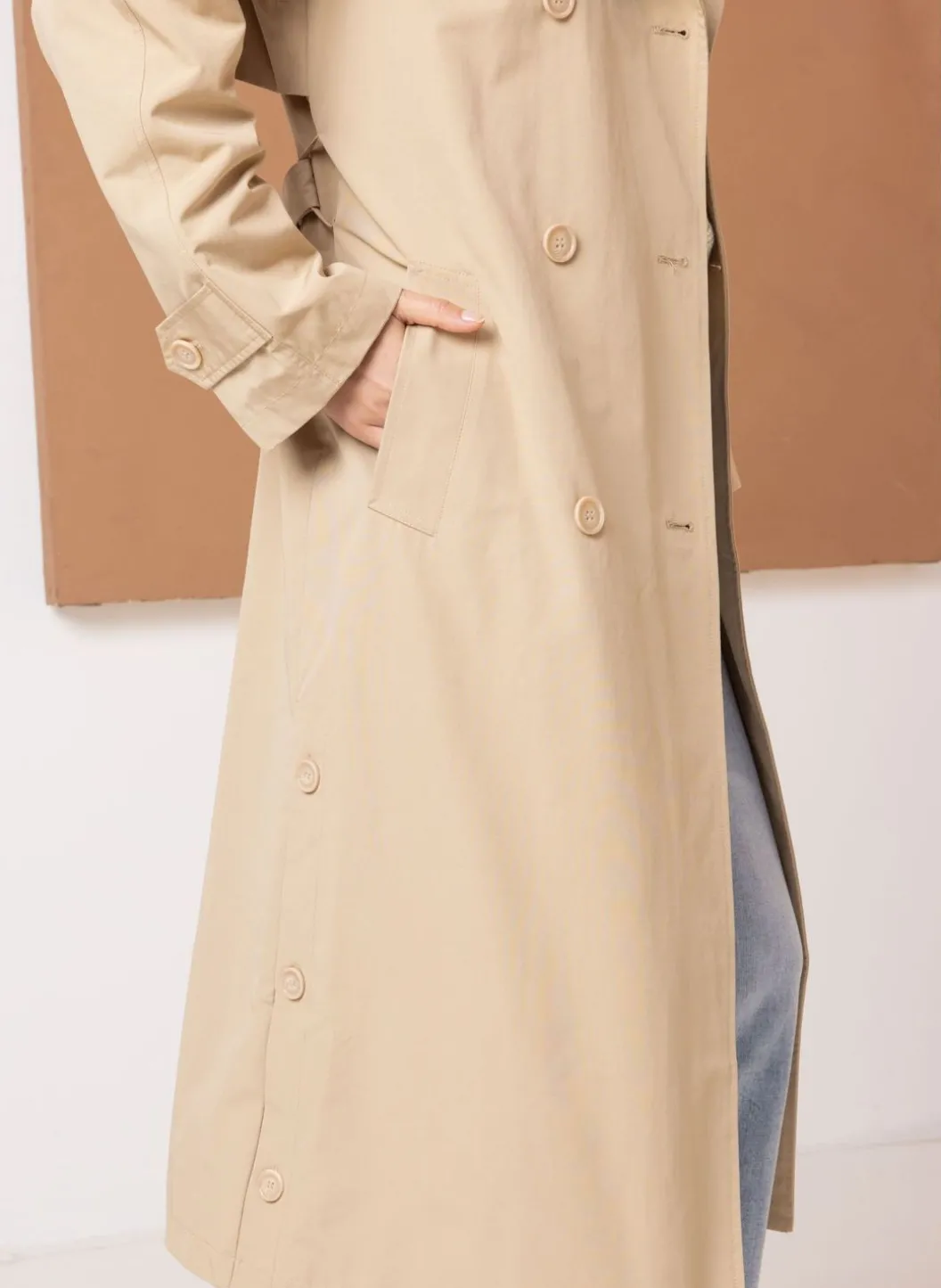 Trenchcoat Met Ceintuur