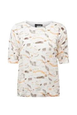 Witte Trui Met Print